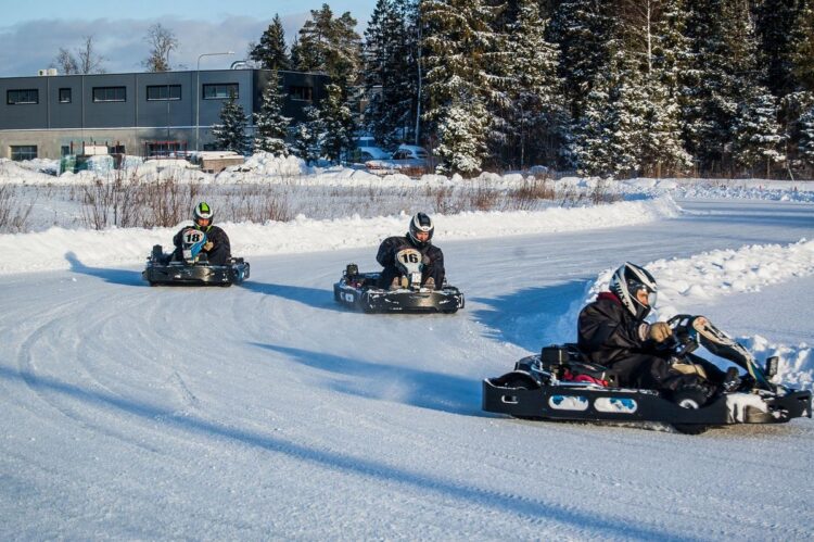 LaitseRallyPark´is saab sõita talvekarti. Foto: LaitseRallyPark