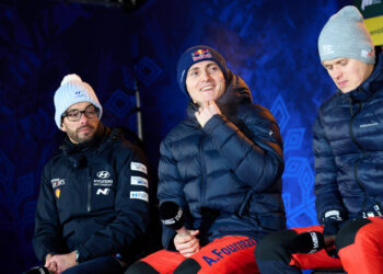 Adrien Fourmaux, Rootsi ralli 2025, Foto: Romain Thuillier / Hyundai Motorsport GmbH