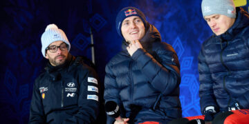 Adrien Fourmaux, Rootsi ralli 2025, Foto: Romain Thuillier / Hyundai Motorsport GmbH