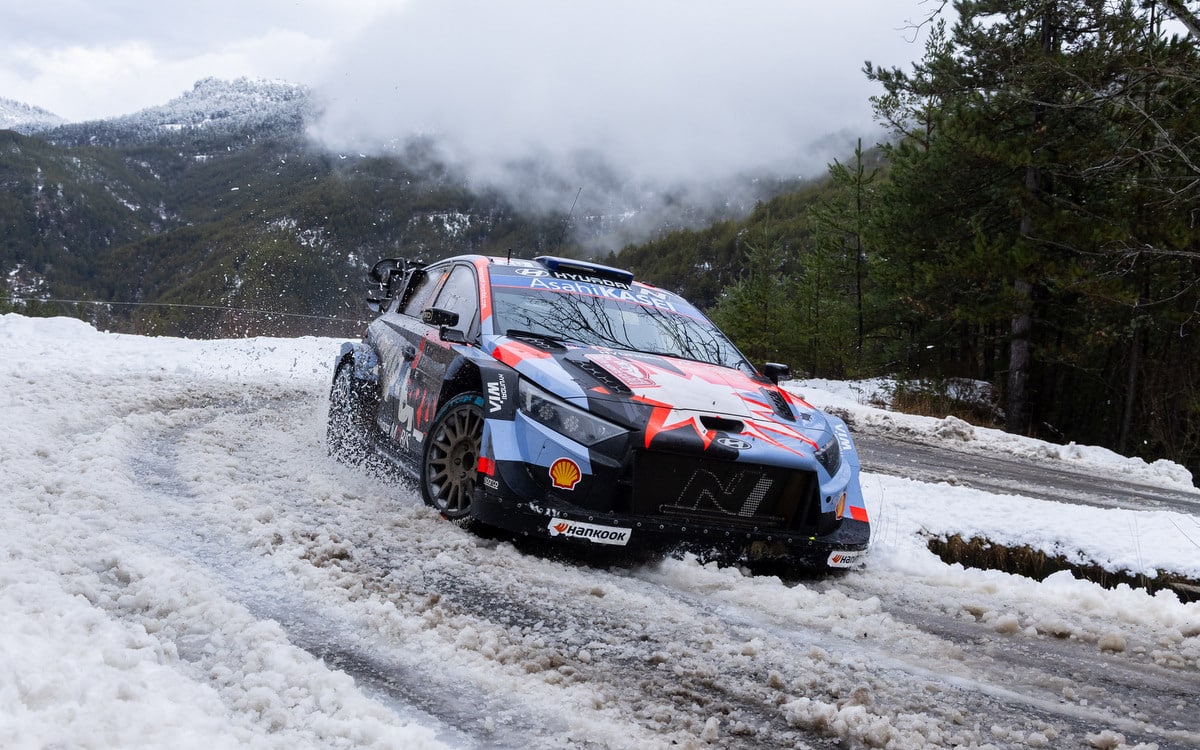 Hyundai i20 Monte Carlo Ralli 2026, Foto:: Dufour Fabien / Hyundai Motorsport GmbH