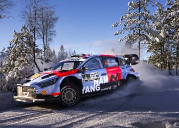 Esapekka Lappi Rootsi MM-ralli 2026, Foto: Austral / Hyundai Motorsport GmbH