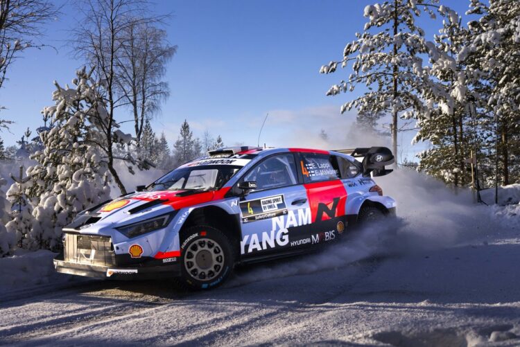 Esapekka Lappi Rootsi MM-ralli 2026, Foto: Austral / Hyundai Motorsport GmbH