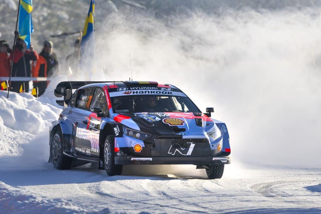 Thierry Neuville Rootsi MM-ralli 2026, Foto:: Austral / Hyundai Motorsport GmbH