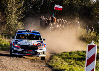Mathieu Franceschi ERC Poola rallil, 2024, Foto: @World / Red Bull Content Pool