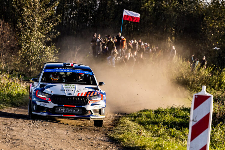 Mathieu Franceschi ERC Poola rallil, 2024, Foto: @World / Red Bull Content Pool