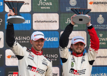 Oliver Solberg ja Elliott Edmondson, Monte-Carlo 2026, Foto: Jaanus Ree / Red Bull Content Pool