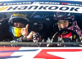 Oliver Solberg ja Prince Carl Philip Rootsi ralli testikatsel 2026, Foto Jaanus Ree / Red Bull Content Pool