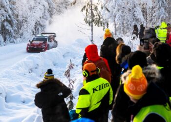 Elfyn Evans ja Scott MartinRootsi MM-ralli 2026, Foto: Jaanus Ree / Red Bull Content Pool