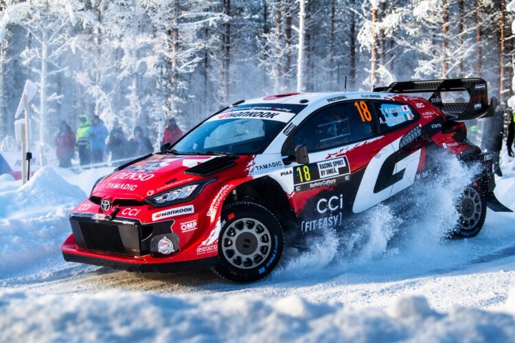Takamoto Katsuta ja Aaron Johnston Rootsi mM-ralli 2026, Foto: Jaanus Ree / Red Bull Content Pool