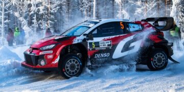 Sami Pajari ja Marko Salminen Rootsi MM-ralli 2026, Foto: Jaanus Ree / Red Bull Content Pool