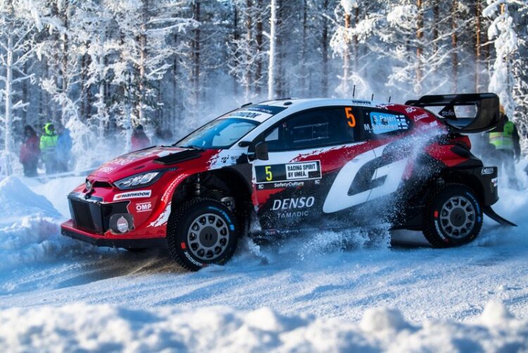 Sami Pajari ja Marko Salminen Rootsi MM-ralli 2026, Foto: Jaanus Ree / Red Bull Content Pool