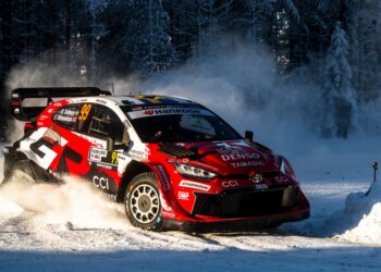 Oliver Solberg ja Elliott Edmondson Rootsi MM-ralli 2026, Foto: Jaanus Ree / Red Bull Content Pool