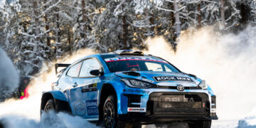 Teemu Suninen ja Janni Hussi Rootsi MM-ralli 2026, Foto: Jaanus Ree / Red Bull Content Pool