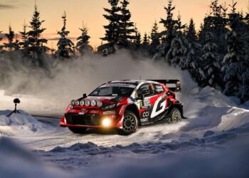 Takamoto Katsuta. Foto: TGR WRT / McKlein