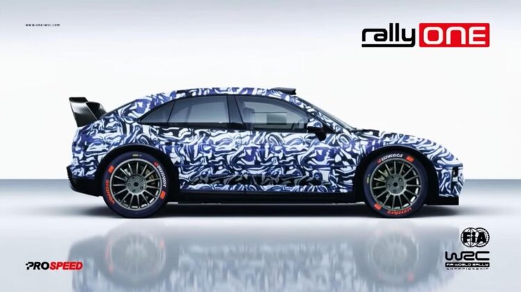 Prospeed Rally One WRC27 auto võimalik välimus – pilt on võetud Thomas Bastini Youtube'i intervjuust Lionel Hansenile.