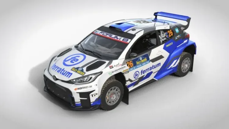 Taylor Gilli Toyota Rally2 Rootsi MM-rallil