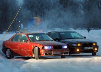 Artur Altmets (nr 41) võitis Talvedrift kolmanda etapi. Fotod: Pille Russi