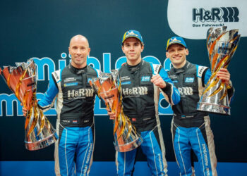 Martin Rump (paremalt esimene) Foto: Mühlner Motorsport