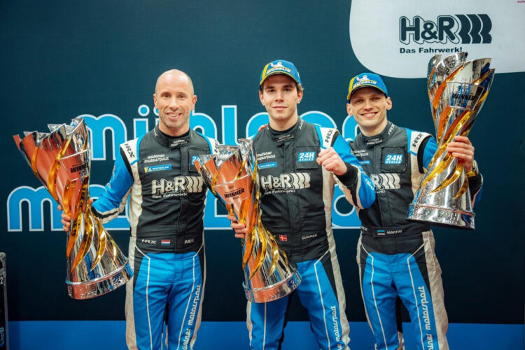 Martin Rump (paremalt esimene) Foto: Mühlner Motorsport