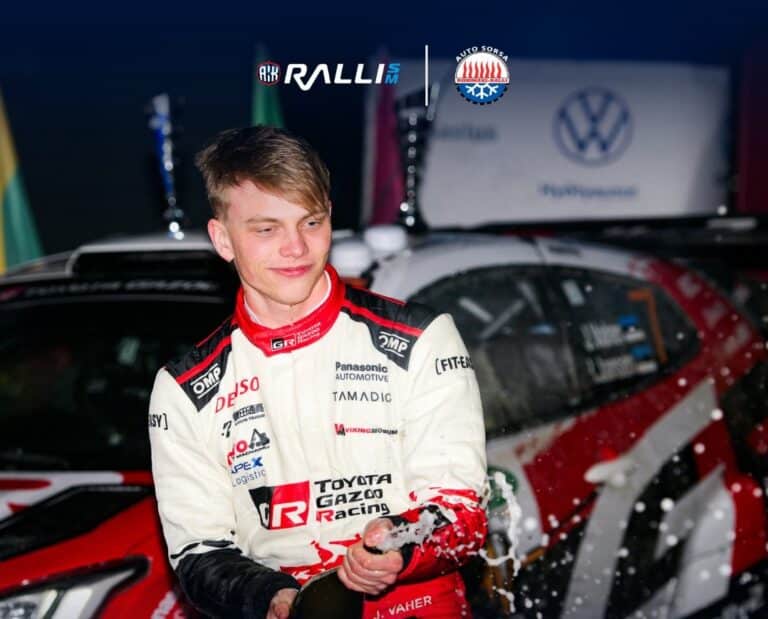 Toyota tehasetiimi ridadesse tõusnud Jaspar Vaher sihib starti suvisel WRC Delfi Rally Estonial