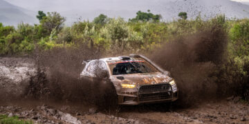 Robert Virves ja Jakko Viilo, Keenia Safari ralli 2026 Foto Honza Fronek / Rally-Mania