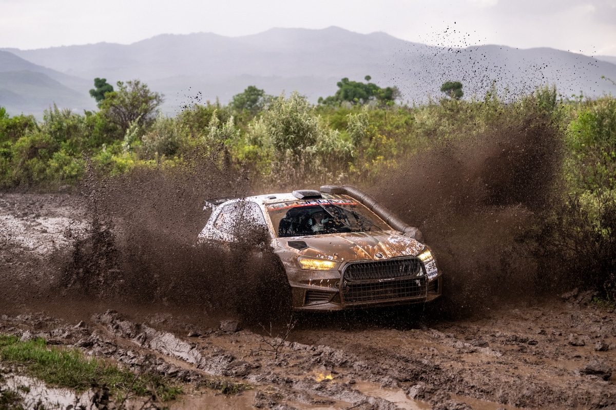 Robert Virves ja Jakko Viilo, Keenia Safari ralli 2026 Foto Honza Fronek / Rally-Mania