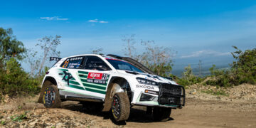 Robert Virves ja Jakko Viilo, Keenia Safari ralli 2026 Foto Honza Fronek / Rally-Mania