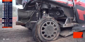 Solberg katse lõpus: Kuvatõmmis Rally.tv