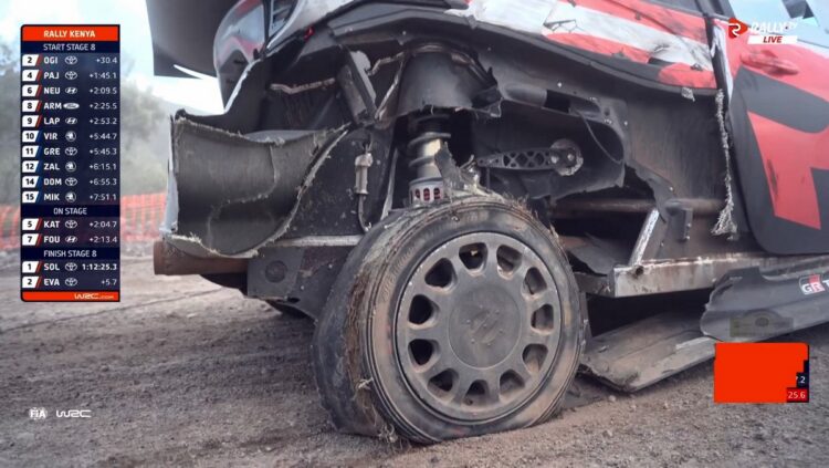 Solberg katse lõpus: Kuvatõmmis Rally.tv