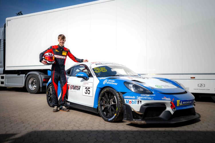 Ragnar Simuland võistleb Saksamaa Porsche Sports Cup sarjas. Foto: MarcElzenMedia