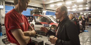 Marcus Gronholm ja Tommi Makinen, Foto: Jaanus Ree / Red Bull Content Pool