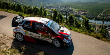 Ott Tanak ja Martin Jarveoja Saksamaa MM-ralli 2019, Foto: Jaanus Ree / Red Bull Content Pool