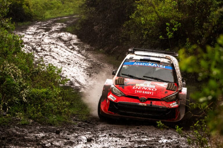 Sami Pajari ja Marko Salminen, Keenia Safari ralli 2026. Foto: Jaanus Ree / Red Bull Content Pool