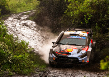 Esapekka Lappi ja Enni Mälkönen Keenia Safari ralli 2026, Foto: Jaanus Ree / Red Bull Content Pool