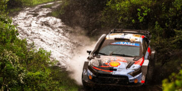 Esapekka Lappi ja Enni Mälkönen Keenia Safari ralli 2026, Foto: Jaanus Ree / Red Bull Content Pool