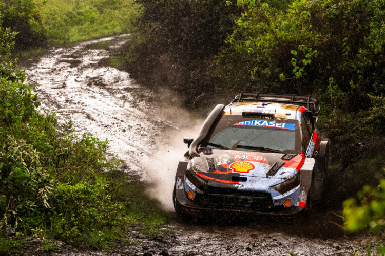 Esapekka Lappi ja Enni Mälkönen Keenia Safari ralli 2026, Foto: Jaanus Ree / Red Bull Content Pool