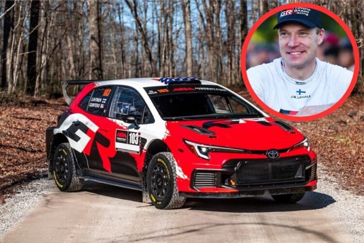 Jari-Matti Latvala ja Toyota GR Corolla Rally RC2. Fotod: Toyota GAZOO Racing WRT