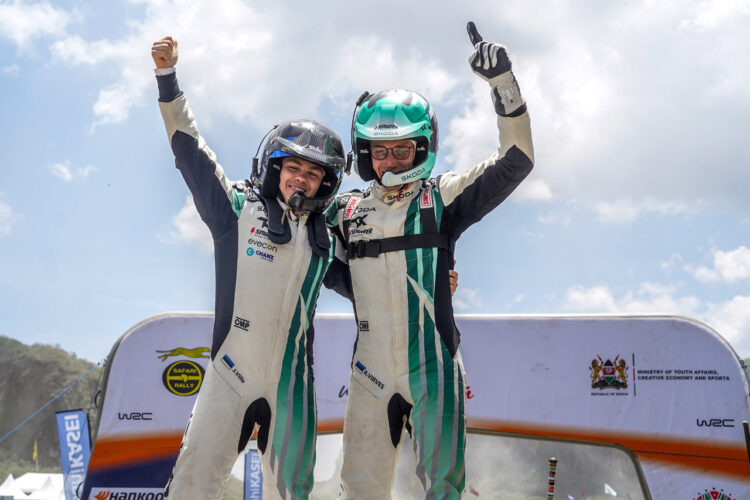 Robert Virves ja Jakko Viilo, Keenia Safari ralli 2026 Foto: André Lavadinho