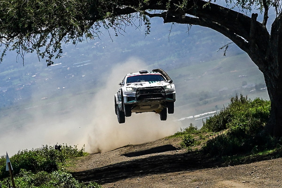 Robert Virves ja Jakko Viilo, Keenia Safari ralli 2026 Foto: André Lavadinho