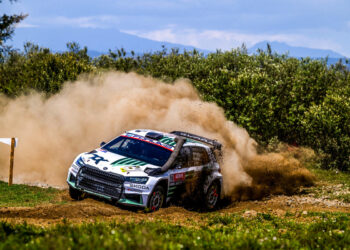 Robert Virves ja Jakko Viilo, Keenia Safari ralli 2026 Foto: André Lavadinho