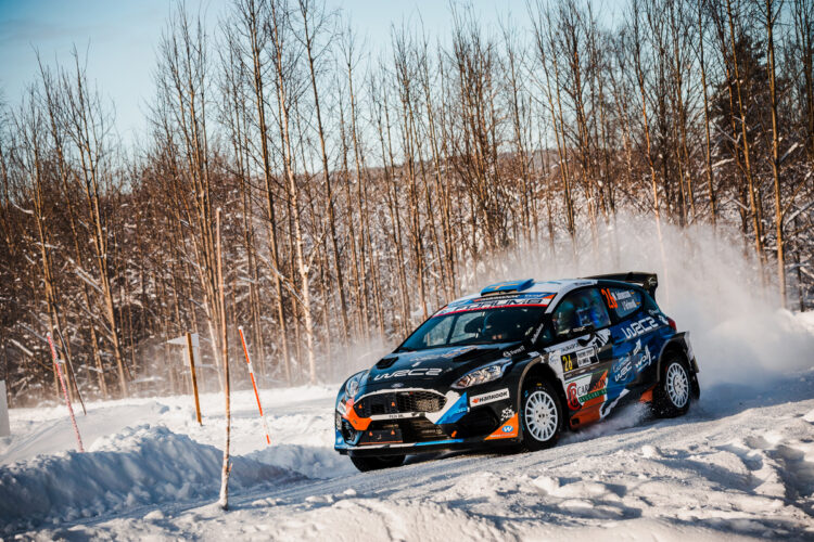 Mille Johanssonja Johan Grönsvall Rootsi MM-rallil 2026. Foto: M-Sport
