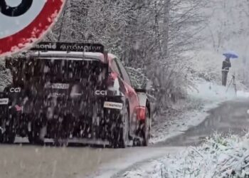 Takamoto Katsuta Horvaatia ralli testil, Kuvatõmmis videost