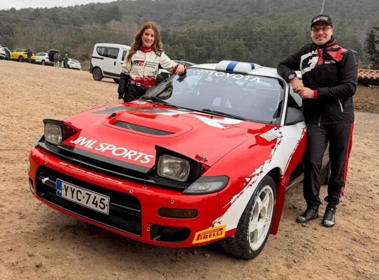 Jari-Matti Latvala ja Janni Hussi, EHRC, Foto: www.facebook.com/JariMattiLatvala