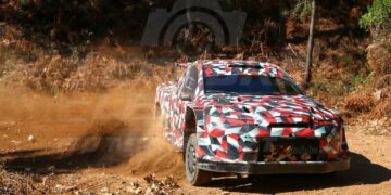 Oliver Solberg Toyota WRC27 testimas, Kuvatõmmis Videost