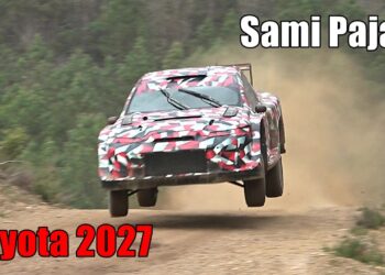 Sami Pajari, Toyota WRC27, Kuvatõmmis videost