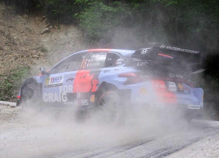 Adrien Fourmaux, Horvaatia MM-ralli 2026, Foto: Vincent Thuillier / Hyundai Motorsport GmbH