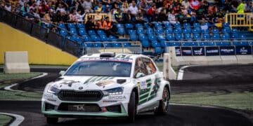 Robert Virves ja Jakko Viilo Kanaari Saarte MM-rallil 2026, Foto: Honza Fronek, Rally-Mania