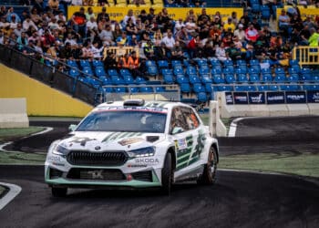 Robert Virves ja Jakko Viilo Kanaari Saarte MM-rallil 2026, Foto: Honza Fronek, Rally-Mania