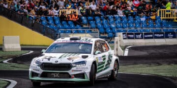 Robert Virves ja Jakko Viilo Kanaari Saarte MM-rallil 2026, Foto: Honza Fronek, Rally-Mania