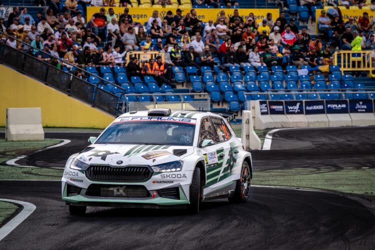 Robert Virves ja Jakko Viilo Kanaari Saarte MM-rallil 2026, Foto: Honza Fronek, Rally-Mania